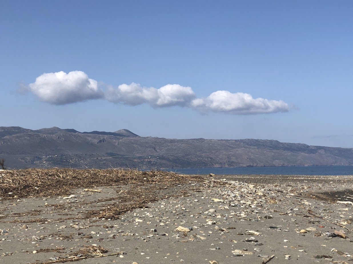 clouds and sea
