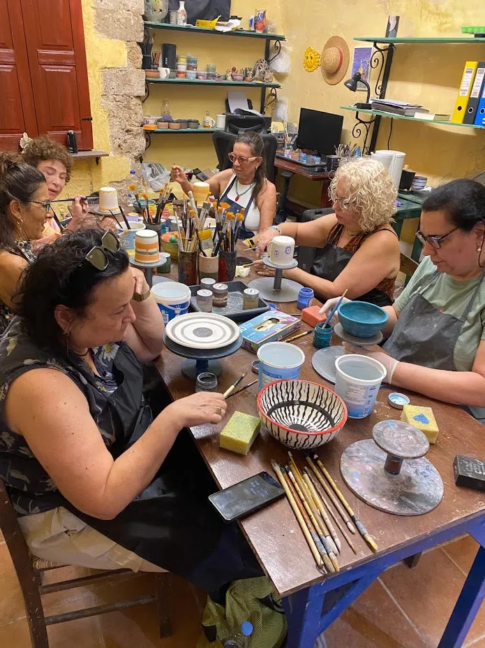 ceramic painting workshop 12