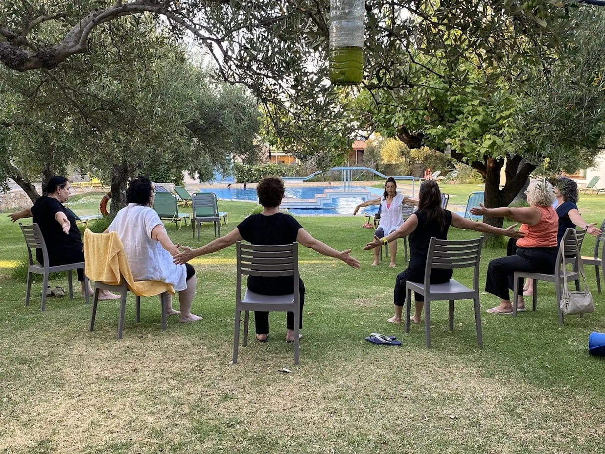 training with chair 3