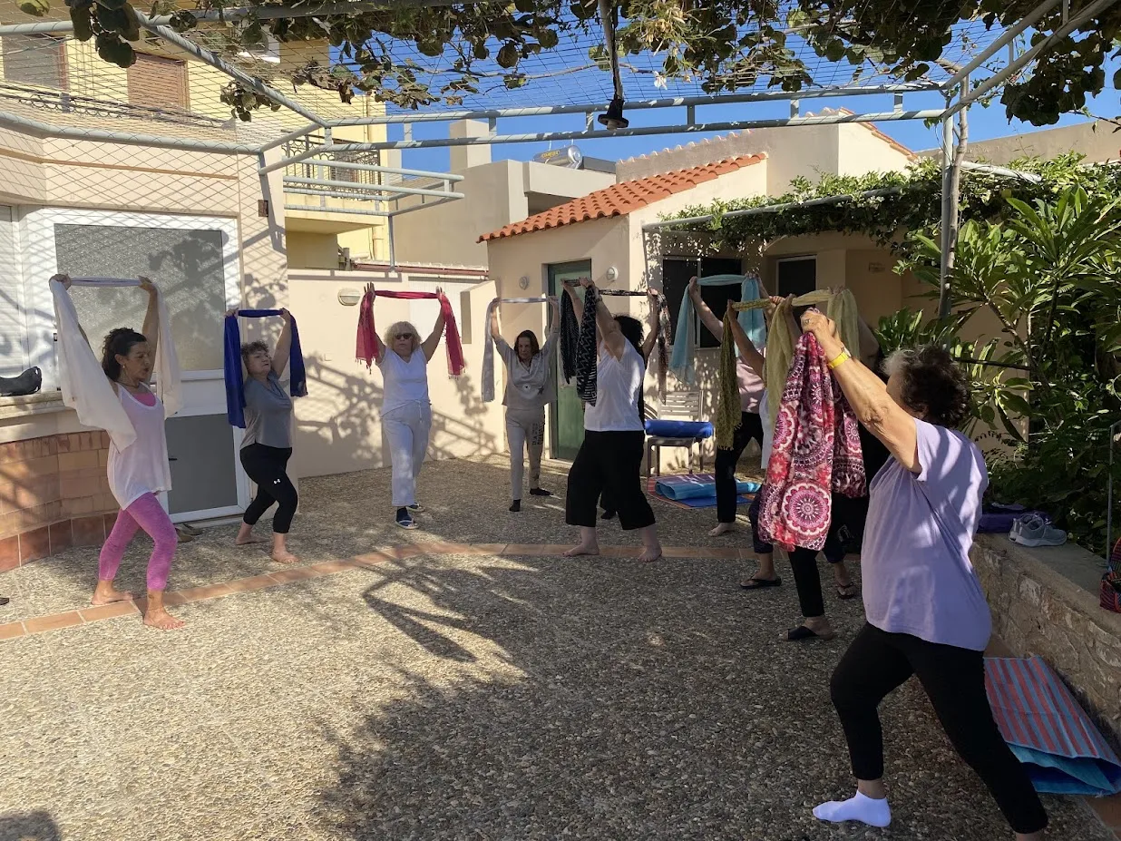 training with scarf 9